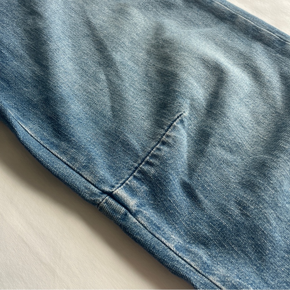 Zara Women's Gray Wide-Leg Jeans - Picture 6 of 13